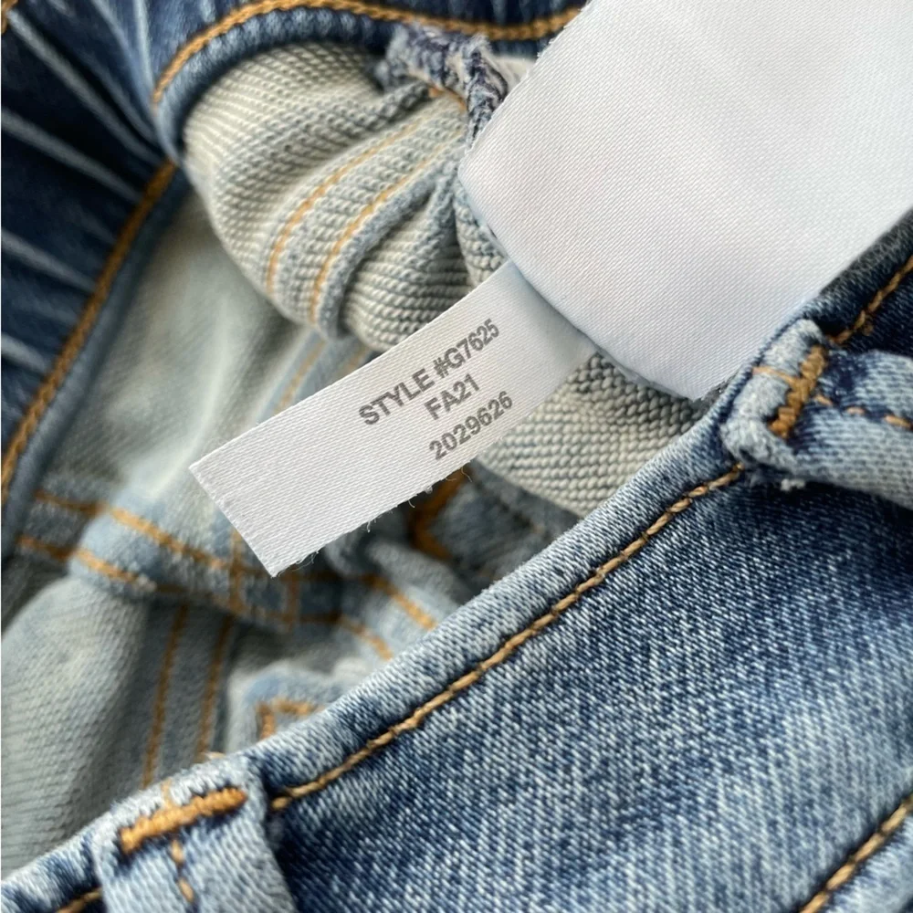 J.Crew Crewcuts Girls Navy White Striped Jeans Outfit LOT OF TWO Size XS, 4/5